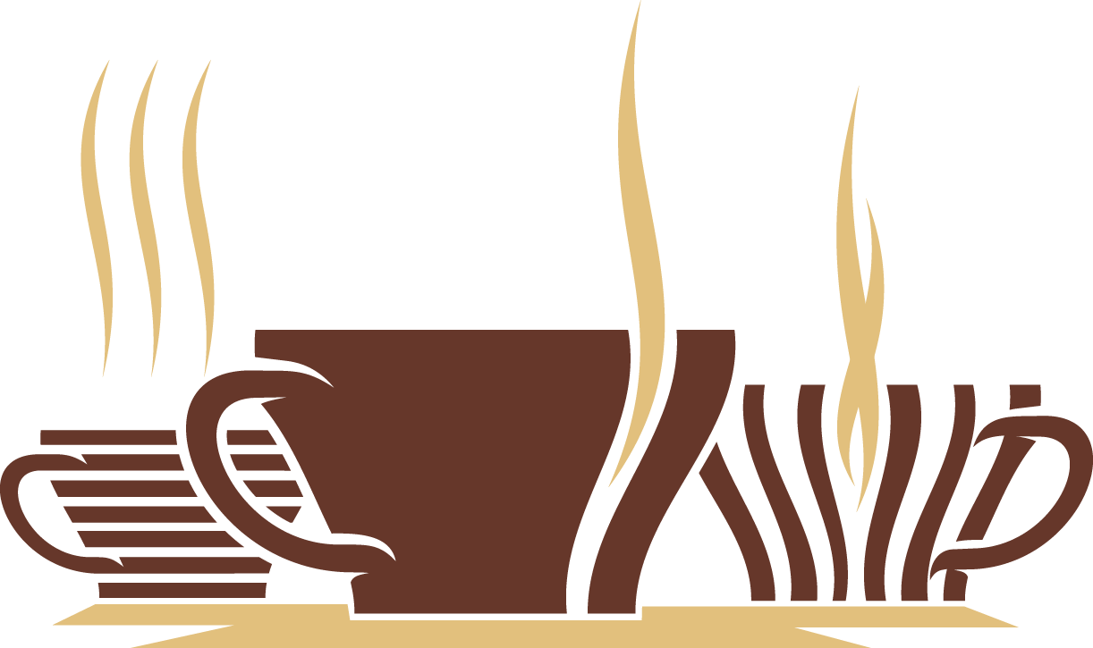 Coffee Cup Espresso Cafe - Cups Of Coffee Smoke Wall Vinyl Decal, Size Medium (1222x725)
