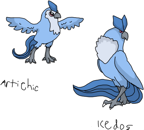 Articuno Pre Evolution Ideas By Firesinmaster - Cartoon (1024x640)