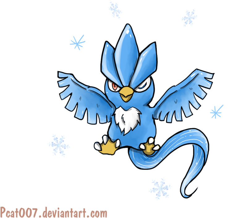 Chibi Articuno By Pcat007 Chibi Articuno By Pcat007 - Articuno Chibi Png (1024x853)