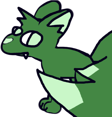 Stupid Wolf Thing Coolblaze1 Wanted Me To Draw By Lovableleafeon - Stupid Wolf Thing Coolblaze1 Wanted Me To Draw By Lovableleafeon (400x400)