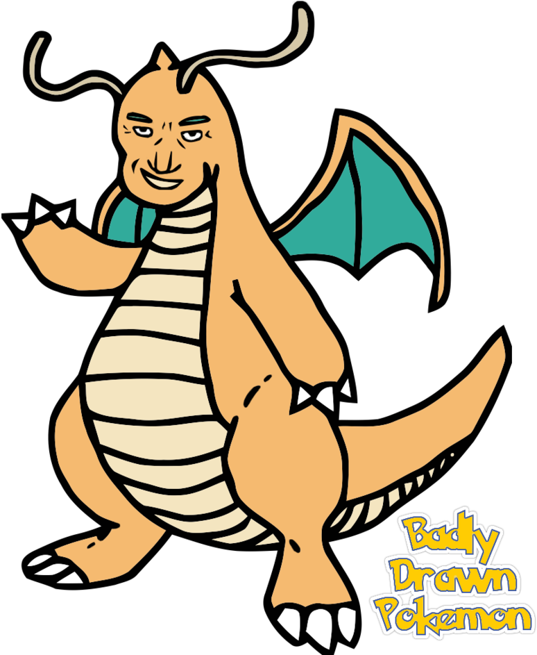 Dragonite - Pokemon To Draw Dragonite (848x942)