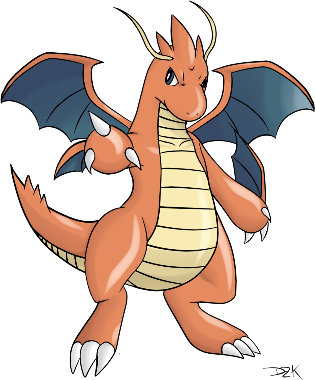 Mega Dragonite - Mega Dragonite (1024x1297)
