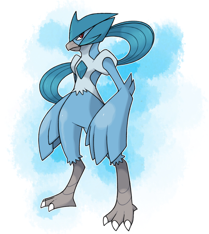 P/e/n Articuno Corporeal Form By Pokedro - Articuno Mega Evolution (800x800)