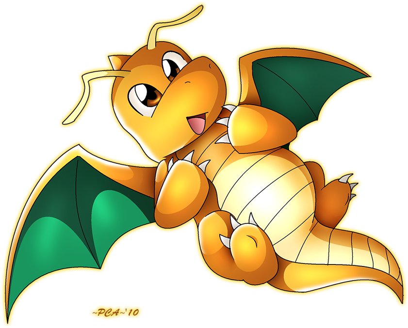 Transparent Dragonite Pokemon Images - Types Of Dragon Pokemone (918x699)