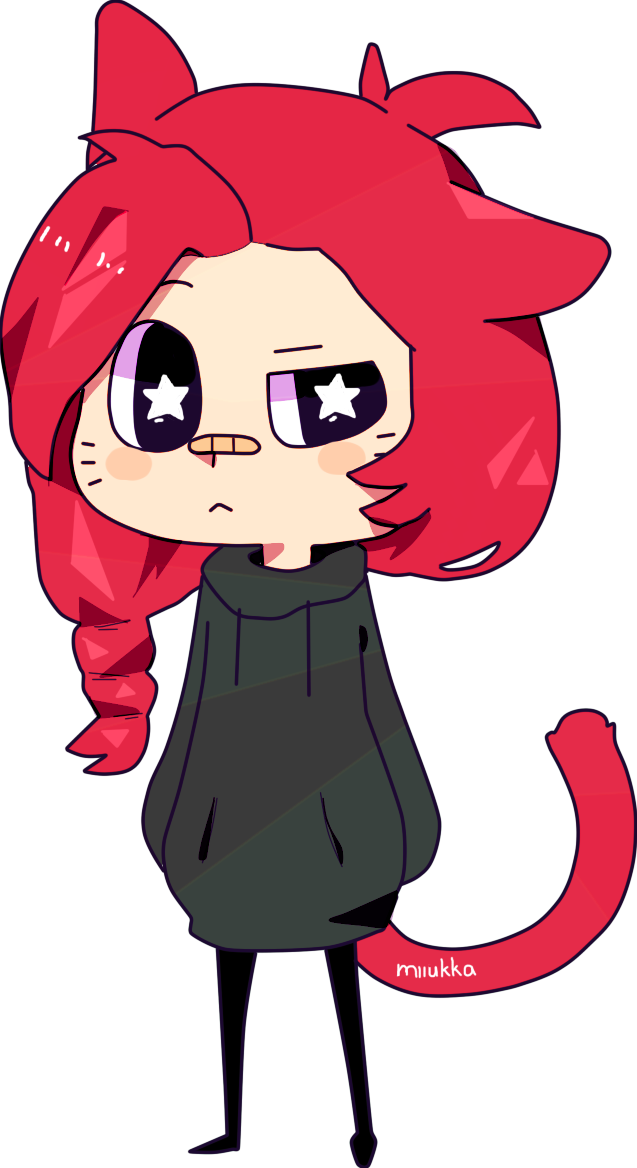 I Wanted A Hello Kitty Bandage By Miiukka - Cartoon (637x1168)