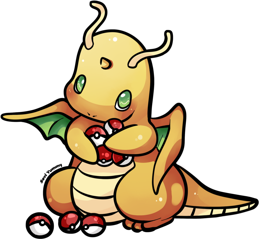 Dragonite By Seviyummy Dragonite By Seviyummy - Dragonite Chibi (900x902)
