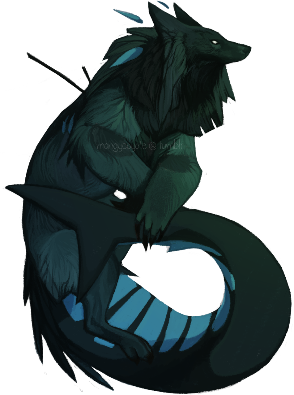 I Wanted To Show Everyone This Gorgeous Art Mangycoyote - Art (951x1276)