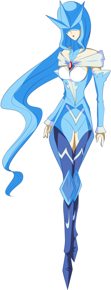 Articuno Gijinka - Articuno Gijinka (400x1029)