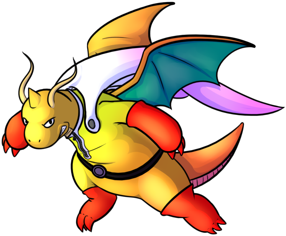 One Punch Dragonite By Unbeatablemeghan13 One Punch - Dragonite (1024x866)