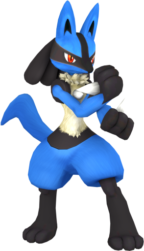 Pokemon Lucario Render Images - Video Game (310x520)