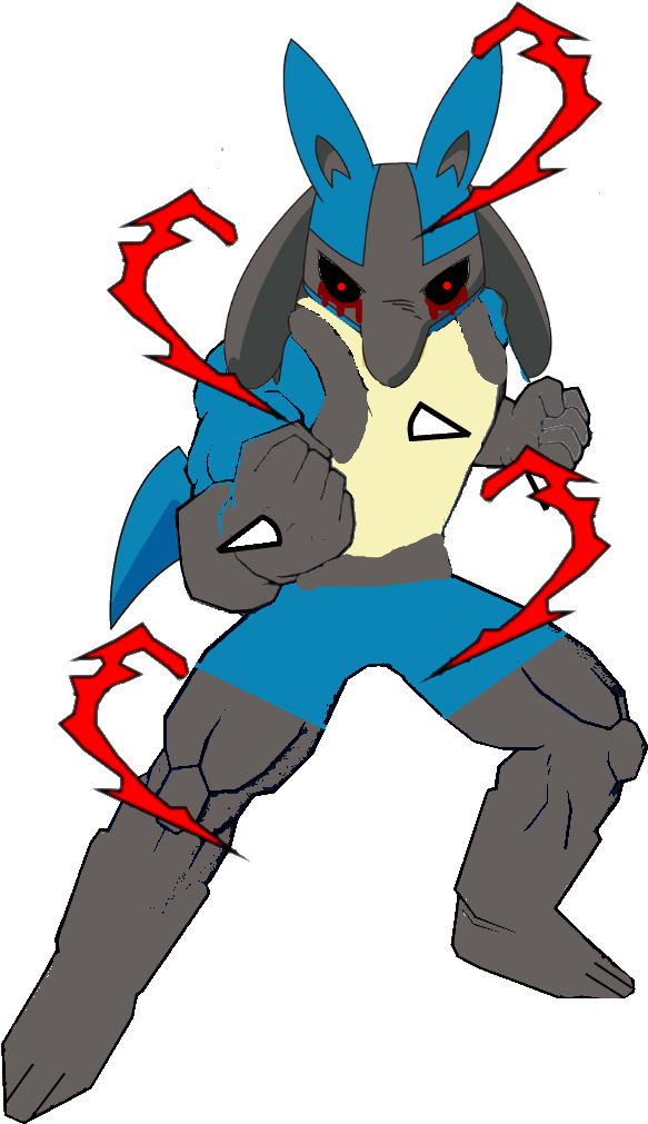 Lucario Pokemon - - Super Saiyan God Lucario (716x1115)