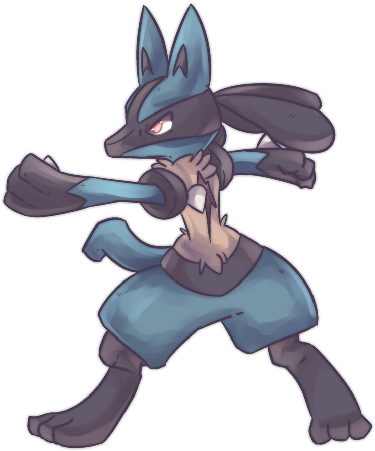 Pokemon Lucario Pee To - Lucario By Autobottesla (800x912)