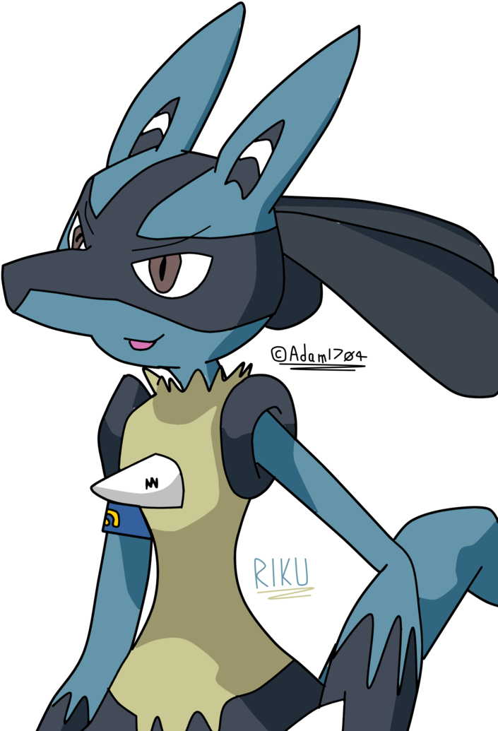 1245101 - Pokemon Lucario Happy (762x1048)