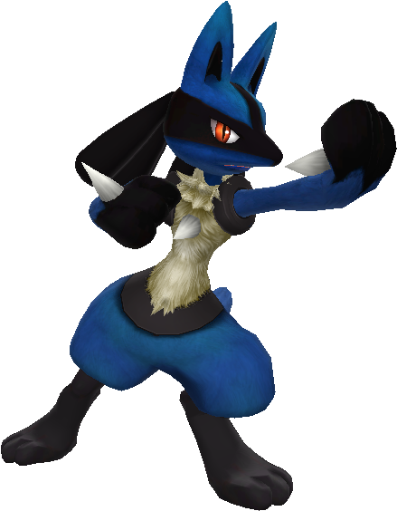 Pokemon Lucario Maid Images - Lucario Smash 4 (596x580)