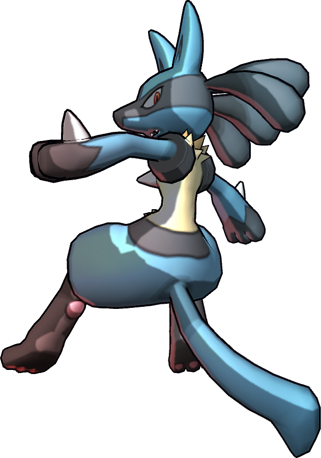Pokemon Lucario Render Gallery - Lucario Render (631x900)