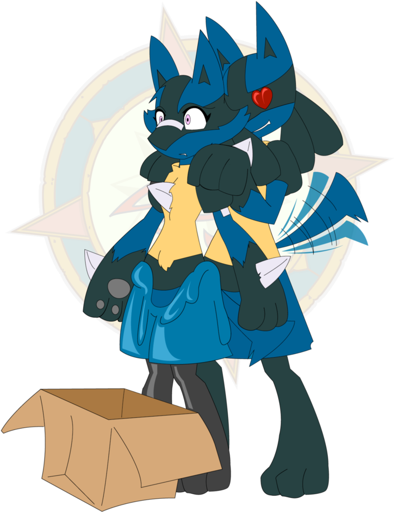 Always Beware Of Pokemon Suits 3 By Dragon-fangx - Lucario Suit Tg (786x1017)