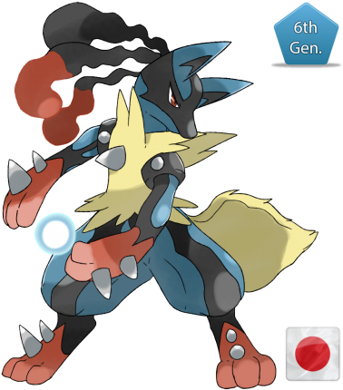 Mega Lucario - Lucario (458x458)