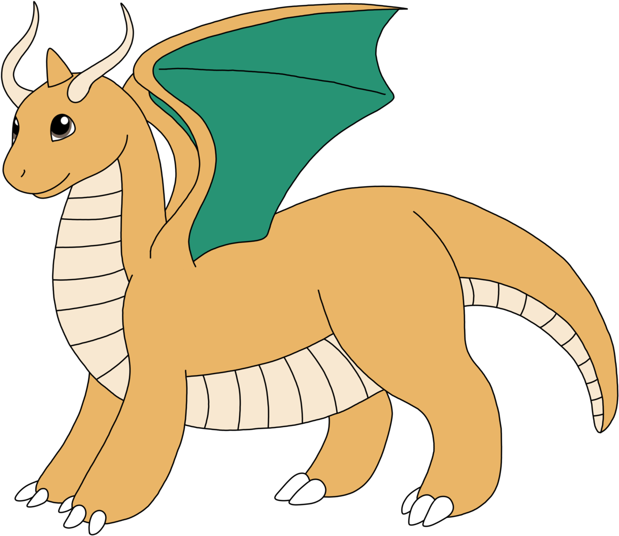 Pokemon Pokemon Fanart Pokemon Every Day Dragonite - Dragonair (1280x1078)