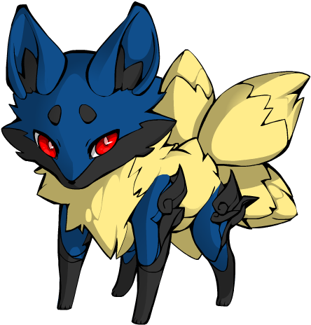 Mega Lucario Twai - Lucario (600x550)