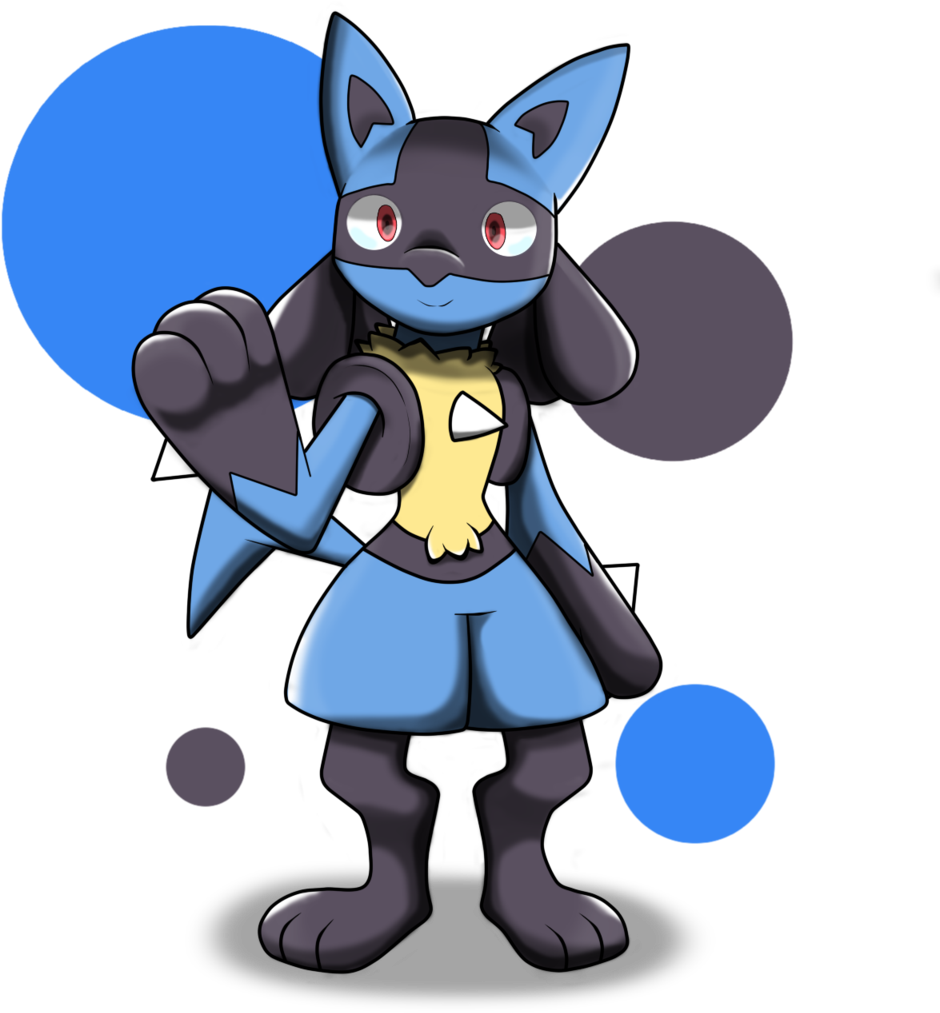 Pokemon Lucario Happy Images - Tails And Lucario (1024x1024)