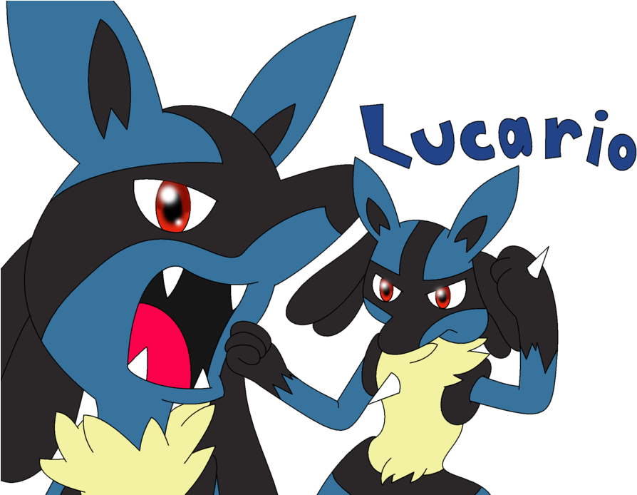 Lucario The Aura Pokemon - Lucario (900x693)