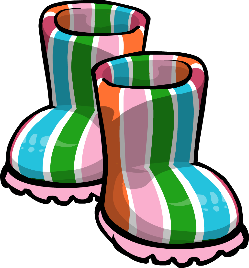 Pink Striped Rubber Boots - Pink Striped Rubber Boots (1018x1095)