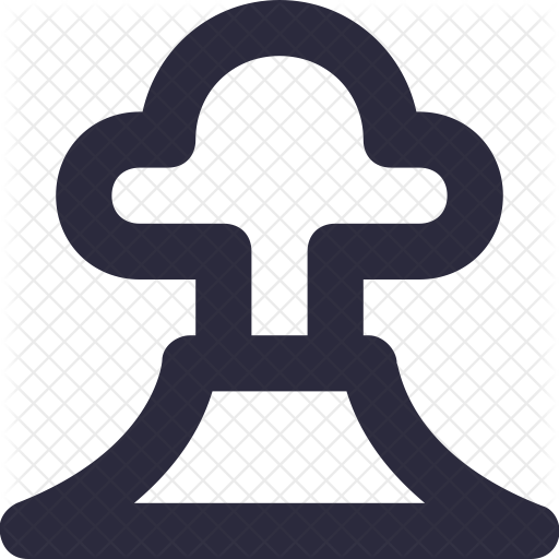 Volcano Icon - Stock Illustration (512x512)