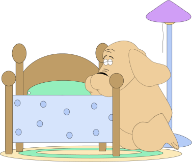 Dog Praying - My Cute Graphics Praying (377x319)