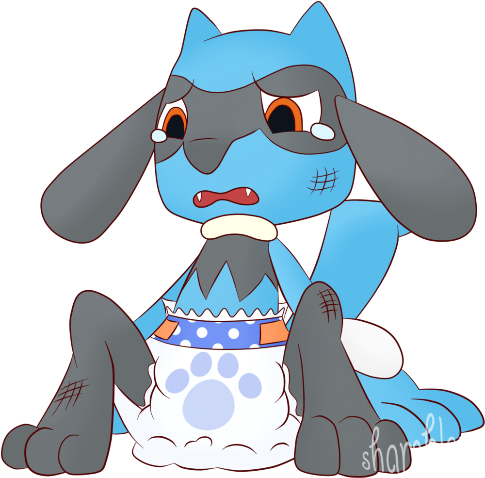 Pokemon Lucario Diaper Images - Riolu (1024x1008)