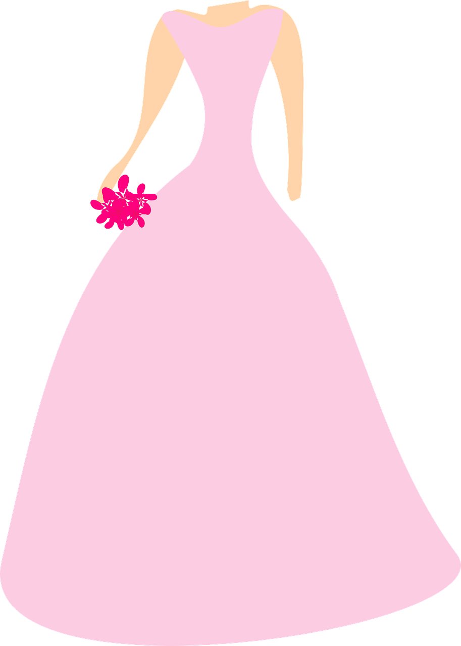 Wedding Invitation Bridal Shower Clip Art - Dress (913x1280)
