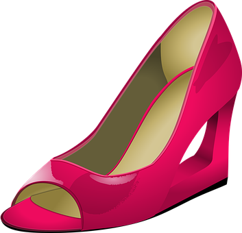 Stilettos Shoes High Heeled Shoes Stiletto - Pink Big Heel Shoe (353x340)
