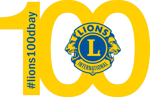 Lions Club Logo Clipart - Lions International Square Sticker 3" X 3" (500x325)