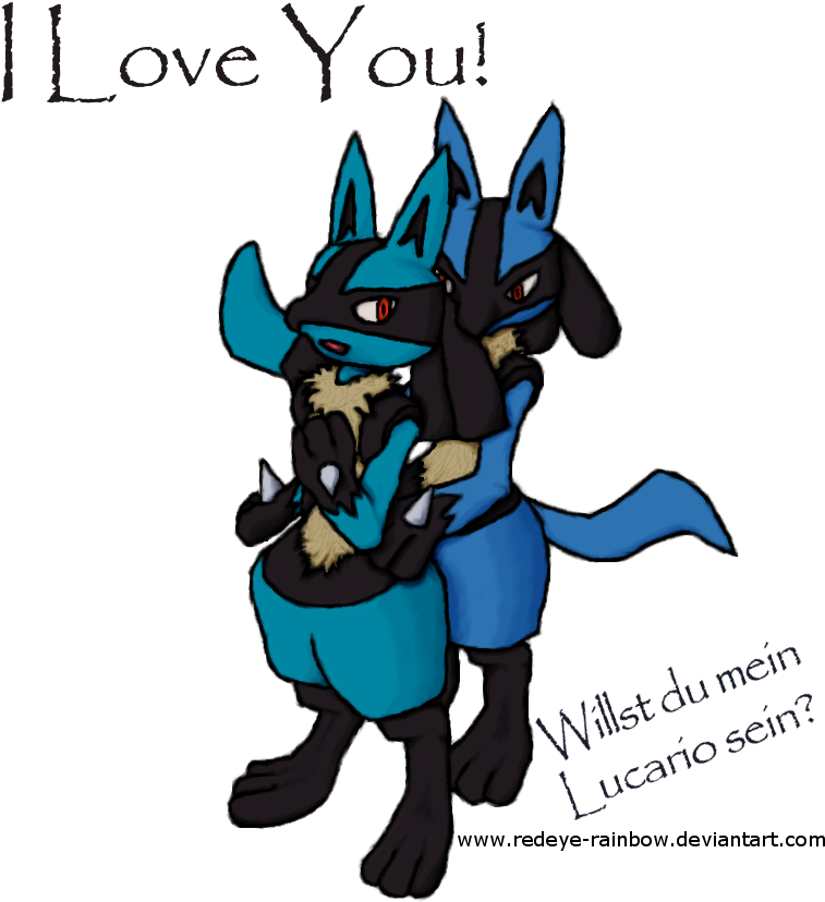 You Want To Be My Lucario By Redeye-rainbow - Lucario (900x900)