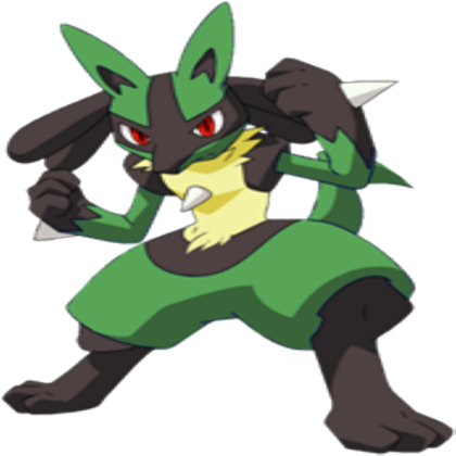 Green Lucario - Roblox (420x420)
