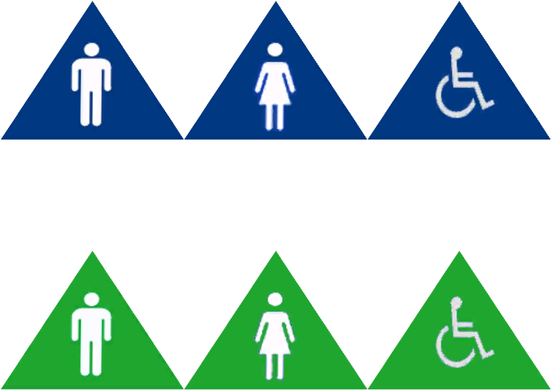 Restroom Signs - Wheelchair Symbol (804x804)