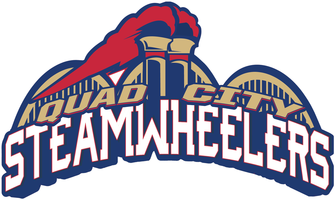 Steamwheelers Logo - Quad City Steamwheelers Logo (1160x722)