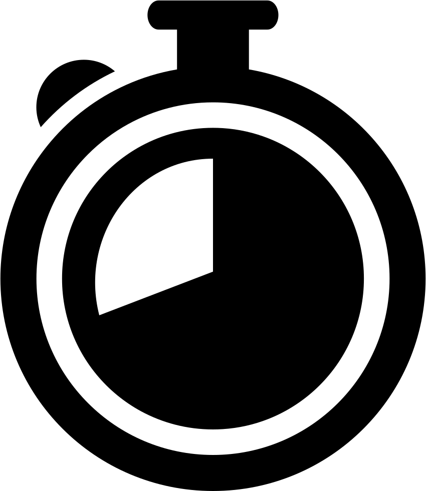 Timer Clock Svg Png Icon Free Download - Portrait Of A Man (850x981)