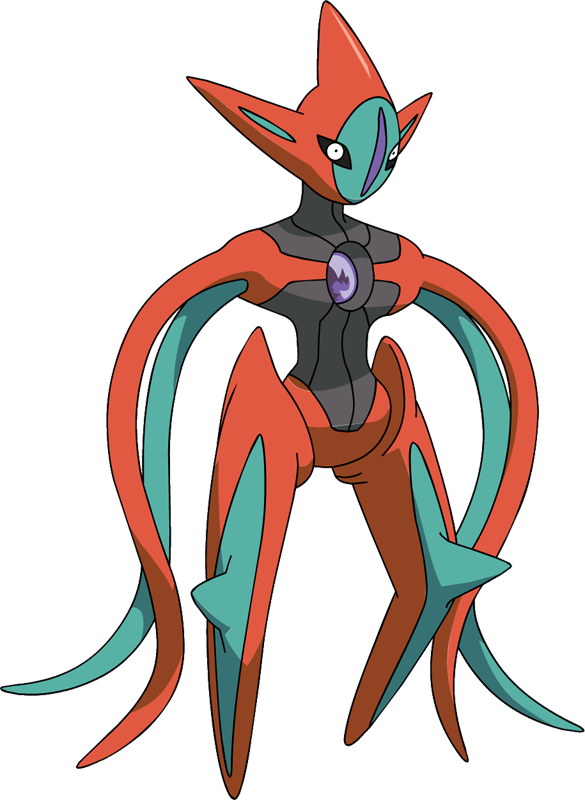 Other Than Deoxys, There Are Many Other Pokemon With - Deoxys (585x800)