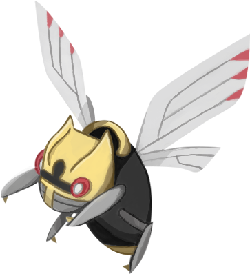 Ninjask By Thenemetrix - Ninjask (408x429)