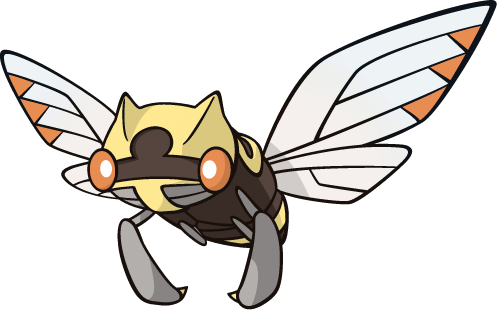 291 Ninjask Dw Shiny - Pokemon Ninjask (497x310)
