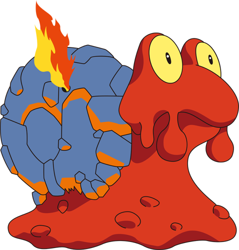 Magcargo Pokemon Png (478x500)