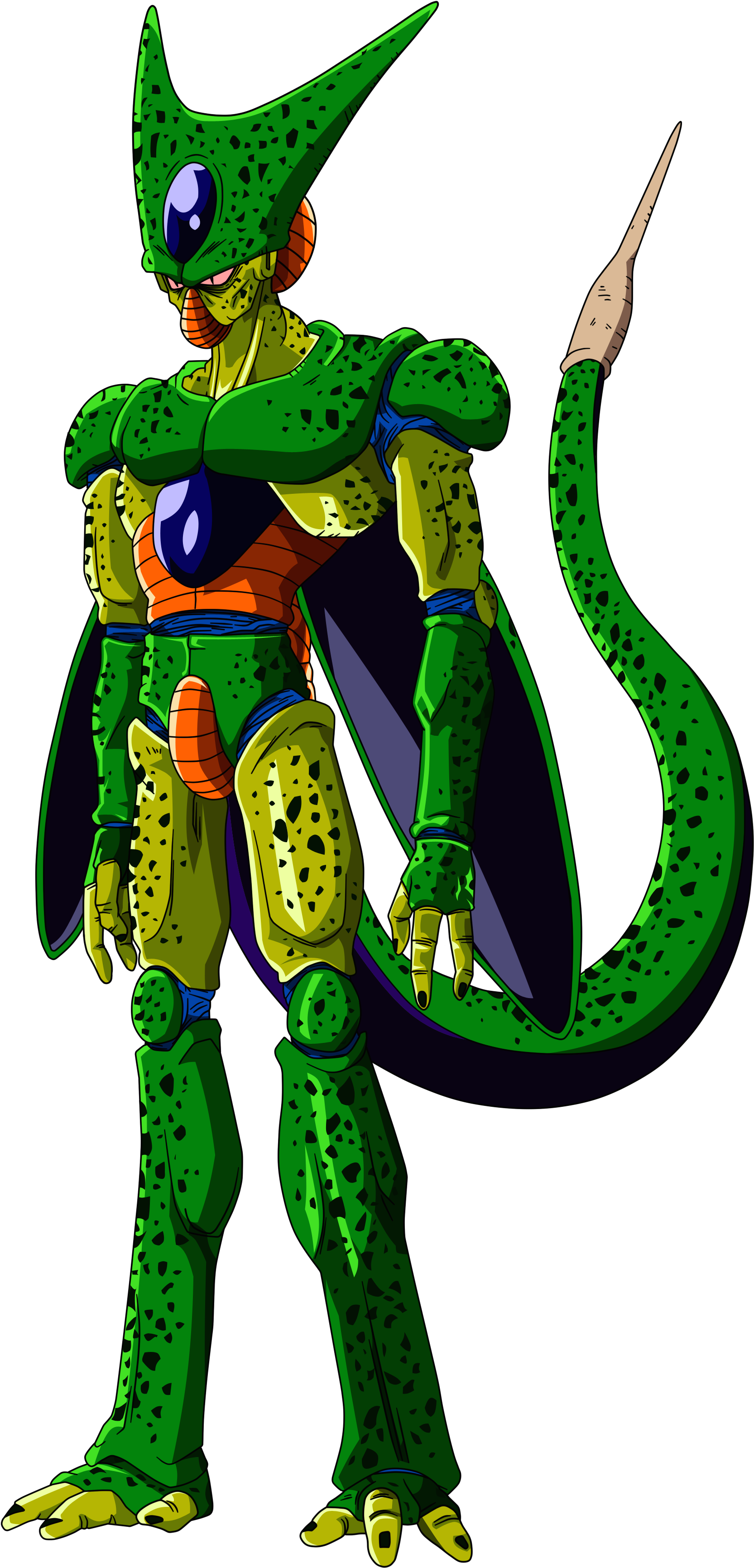Cell First Form - Cell Dragon Ball Z (1950x3653)