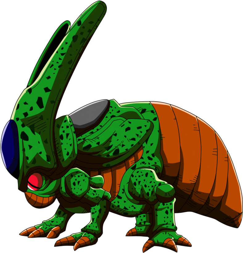 Cell Renders By Khomix - Dragon Ball Z (852x937)