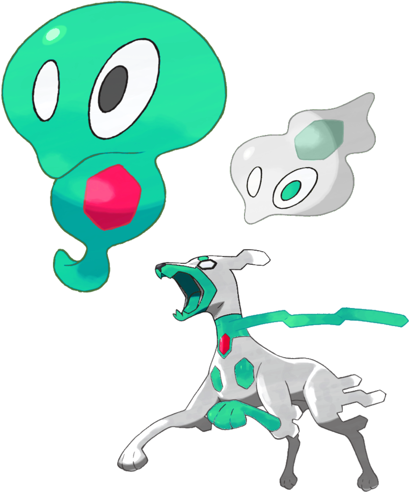 Shiny Zygarde Core, Cell, And 10% By Aurashaman - Shiny Zygarde 10 Percent (817x977)