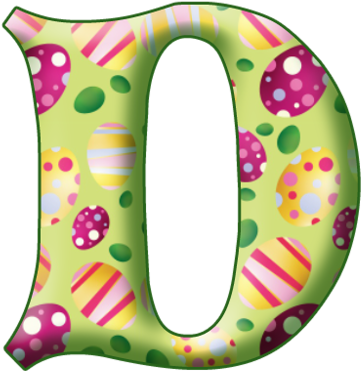 Tube Alphabet - Easter Alphabet Letters (500x500)