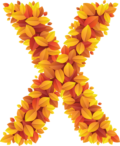 Tube Alphabet - Autumn (411x500)