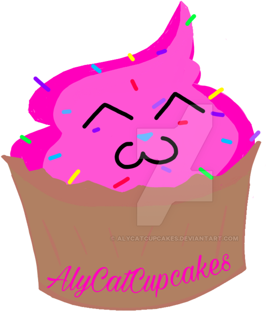 Alycatcupcakes Cat Cupcake Logo V2 By Alycatcupcakes - Alycatcupcakes Cat Cupcake Logo V2 By Alycatcupcakes (1024x819)