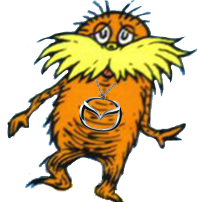 Fake Lorax - Lorax Clipart (400x400)