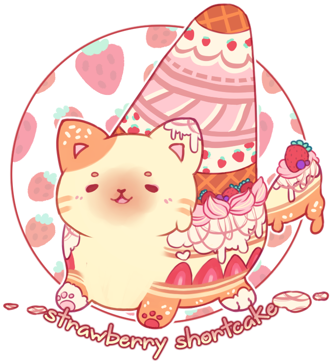 Strawberry Shortcake By Healingpotions - Strawberry Shortcake By Healingpotions (699x747)