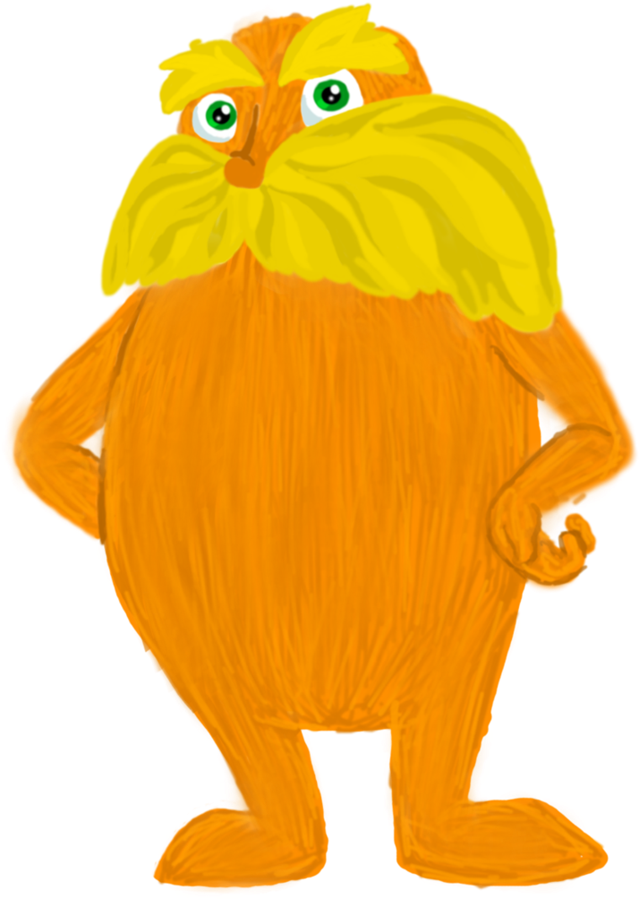 The Lorax By Shinystrawberry - Cartoon (770x1037)